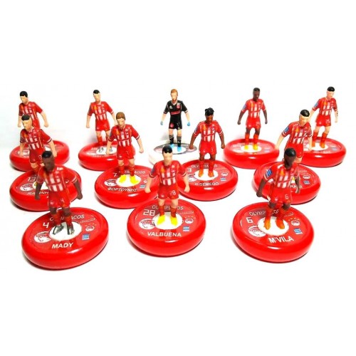 Subbuteo Andrew Table Soccer Olympiacos 2020-21 on WSB Professional bases